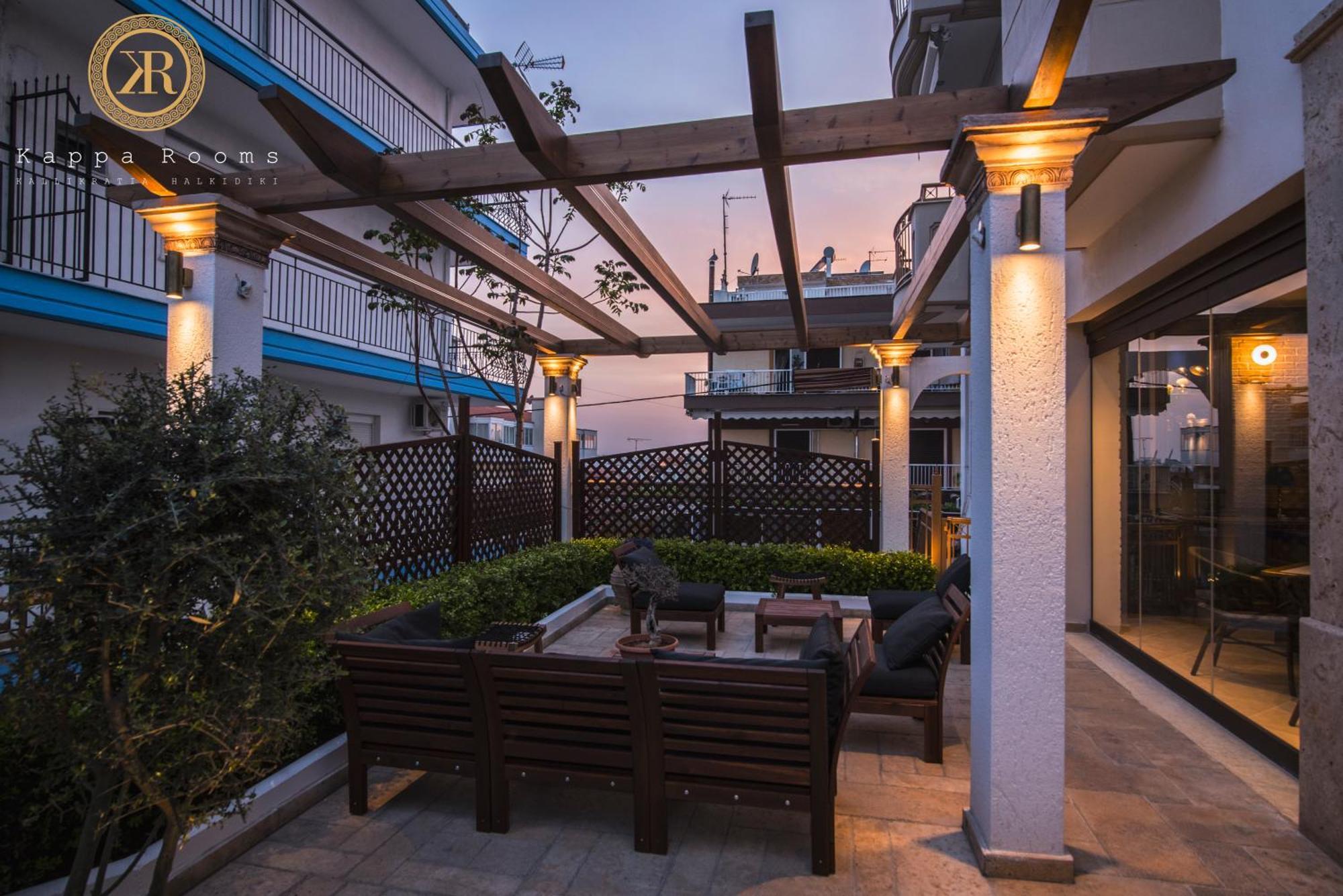 Kappa Rooms Boutique Hotel Nea Kallikrateia Экстерьер фото
